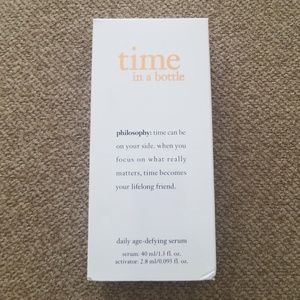 Philosophy time in a bottle